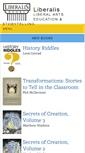 Mobile Screenshot of liberalisbooks.com